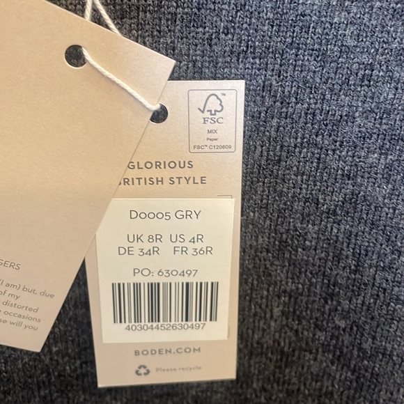 Boden Sweater Dress NWT - Picture 6 of 8